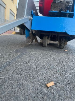 Cortadora de asfalto y hormigón