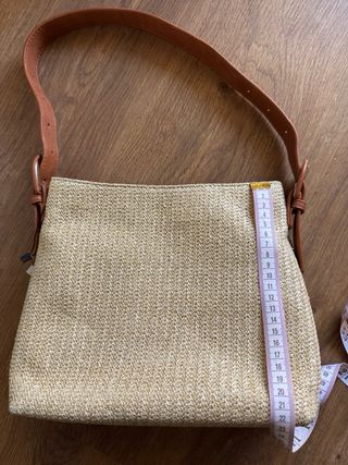 Bolso Misako beige y marrón nuevo