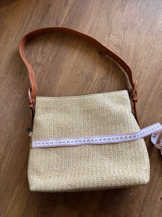 Bolso Misako beige y marrón nuevo