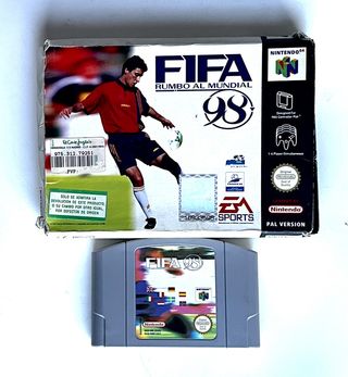 FIFA 98 N64 Caja y Cartucho Buen Estado