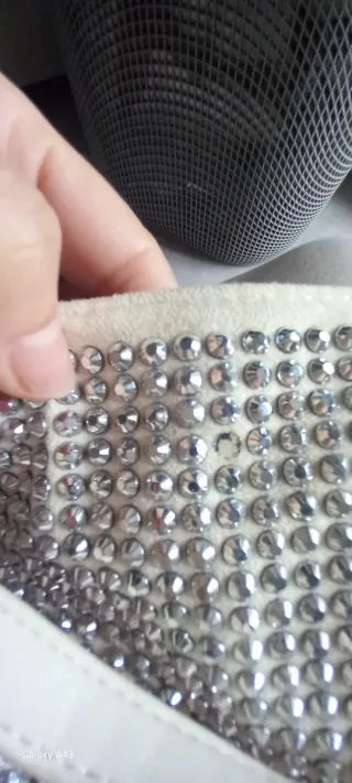 2 Borse con strass morbide