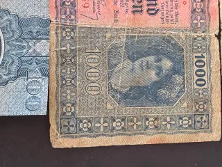 Lote Billetes Alemanes más de 100 años