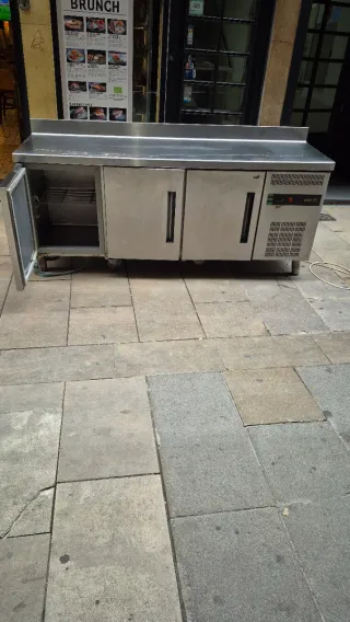 Congelador industrial acero inoxidable