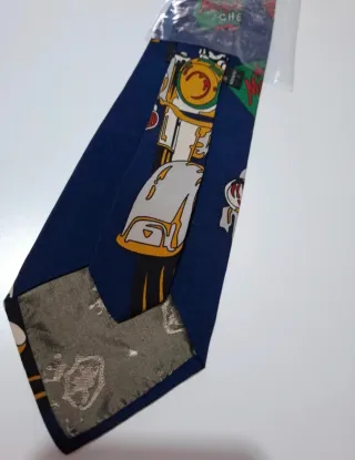 Cravatta Vintage Iceberg Moto Cafe Racer