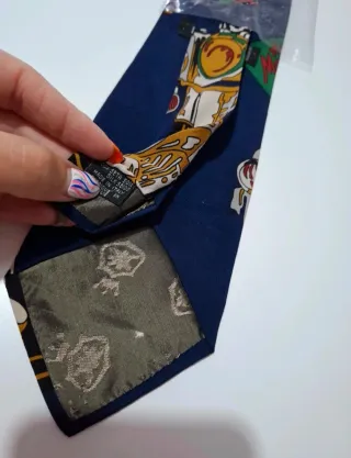 Cravatta Vintage Iceberg Moto Cafe Racer