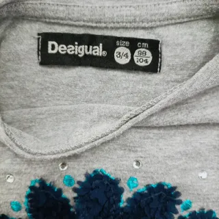 T-shirt Desigual bambina tg. 3-4 anni