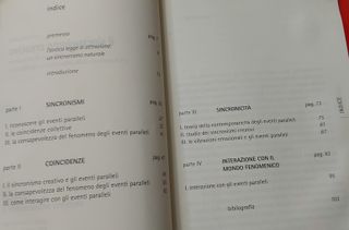 Il sincronismo creativo.  Libro en italiano