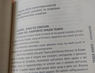 Il sincronismo creativo.  Libro en italiano