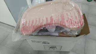 Trona para bebé con cojín estampado