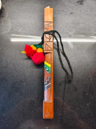 Flauta Andina Artesanal de Madera