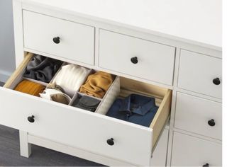 Cómoda HEMNES 8 cajones IKEA blanca