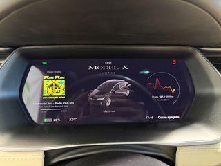 Tesla Model X Long Range Raven 6 Plazas