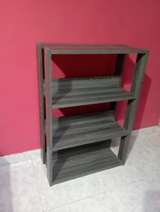 Lote 4 muebles grises