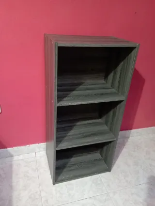 Lote 4 muebles grises