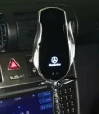 Cargador Inalámbrico Teléfono Mercedes-Benz c Luz