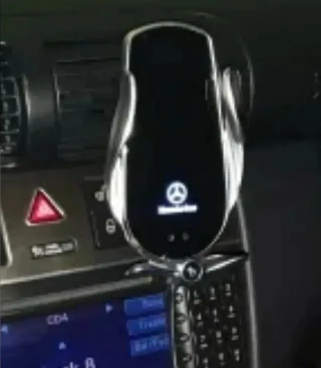 Cargador Inalámbrico Teléfono Mercedes-Benz c Luz