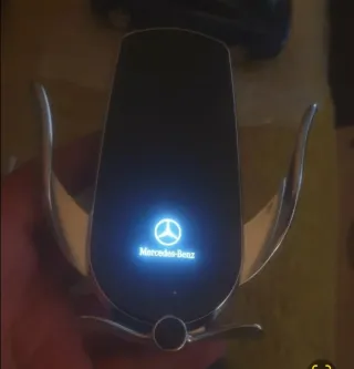 Cargador Inalámbrico Teléfono Mercedes-Benz c Luz