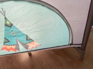 Parque cuna 90x90 con colchón a medida