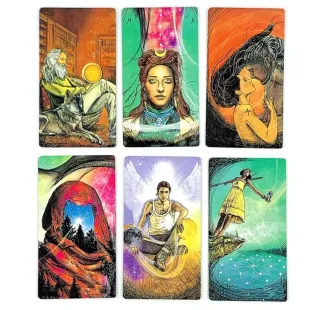 Cartas Tarot litght seers en Caja Metálica