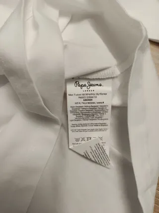 Camiseta Pepe Jeans Blanca Talla M