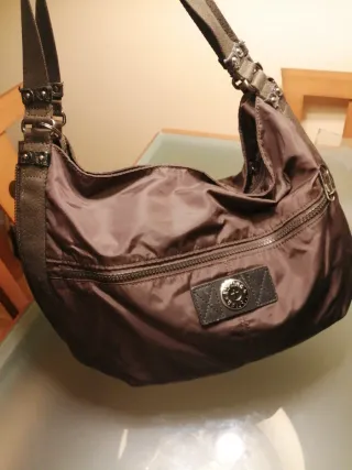 Bolso Kipling original marrón chocolate.
