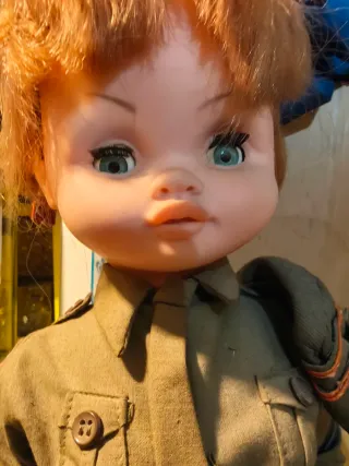 Muñeca militar antigua coleccionistas