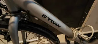 Bicicleta Btwin Hoprider 300 Gris