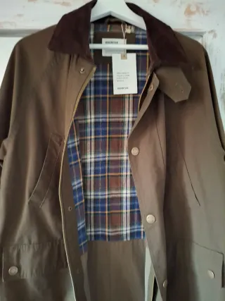 Chaqueta Brownie verde cuadros