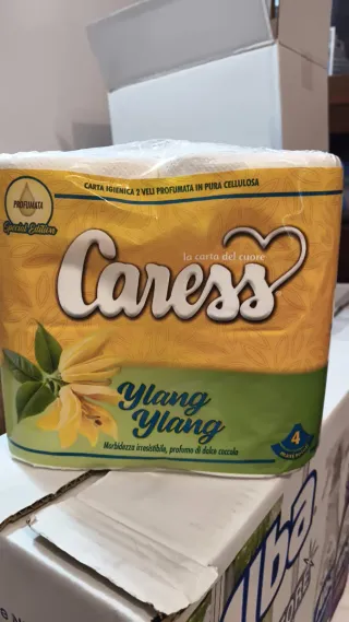 Set 4 conf Carta Igienica Profumata Caress