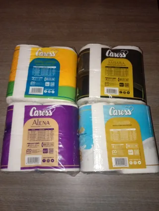 Set 4 conf Carta Igienica Profumata Caress