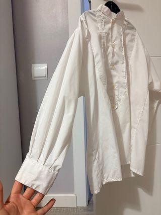 Chaleco y Camisa fallero Azul/Blanco