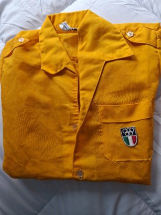Pack 2 Camisas vintage escudo  años 70 y oferta
