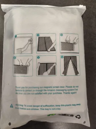 Mosquitera magnética 130 x 210 NUEVA