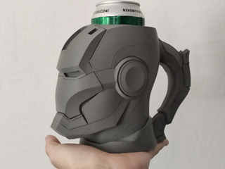 Porta Latas Homem de Ferro