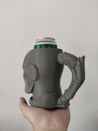 Porta Latas Homem de Ferro