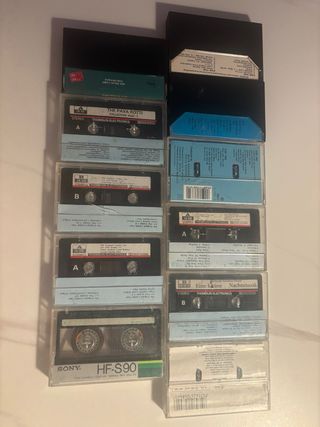 Lote Casetes: Clásica, Ópera, Banda Sonora