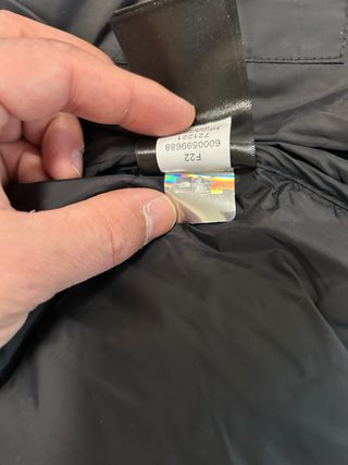 Piumino The North Face Nero Taglia M