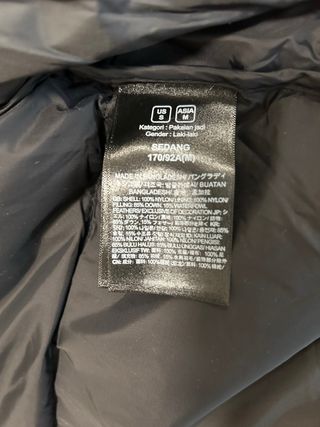 Piumino The North Face Nero Taglia M