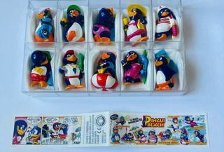 Serie Completa Kinder Pinguibeach 1994