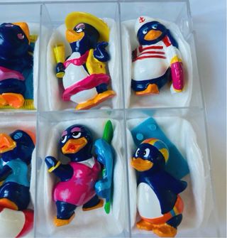 Serie Completa Kinder Pinguibeach 1994