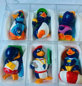 Serie Completa Kinder Pinguibeach 1994