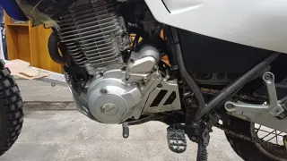 Yamaha XT600E Azul/Blanco