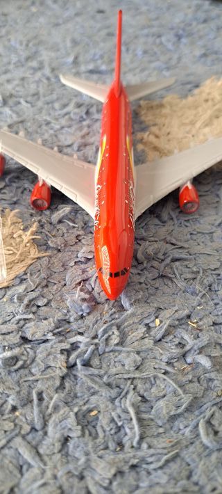 Maqueta avion Airbus A380 Coca-Cola