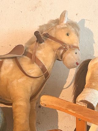 Caballos de juguete balancín (2 unidades)