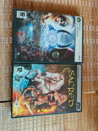 Juegos PC Sacred 1 y 2