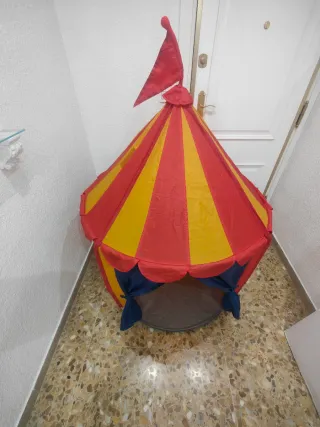 circo infantil ,carpa ,tienda de juguete para niño