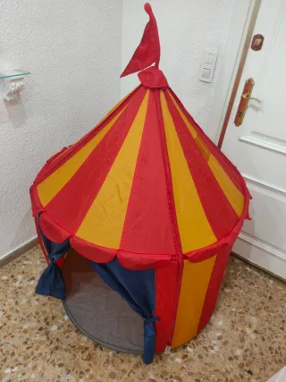 circo infantil ,carpa ,tienda de juguete para niño