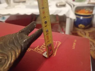 Posacenere Demone Bronzo Vintage