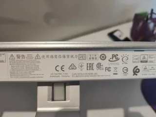 Monitor HP 27ea Plata