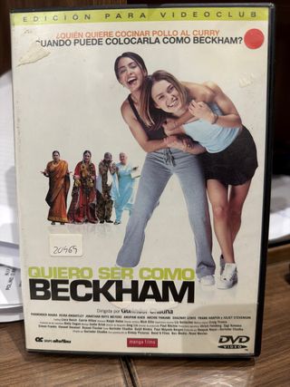 DVD Quiero Ser Como Beckham